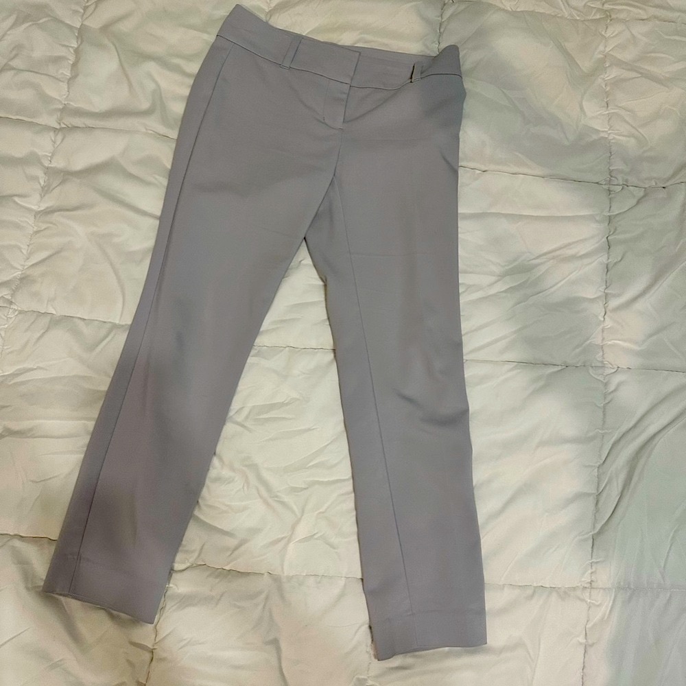 WHBM gray Slim ankle pants